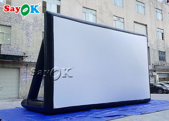 Inflatable Cinema Screen Outdoor Party 9m PVC Inflatable Projector Cinema Screen