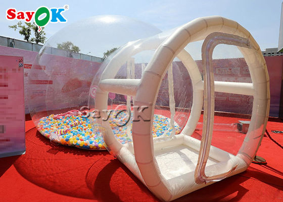 Dome Inflatable Tent Commercial Inflatable Transparent Bubble Camping Tent For Ourdoor
