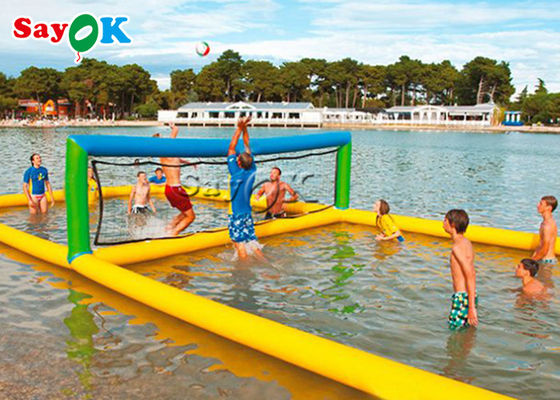 Airtight Multifunctional Floating Inflatable Water Volleyball Court Inflatable Water Floats