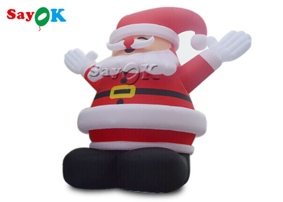 10m Christmas Inflatable Santa Model For Advertising