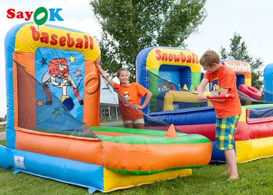 Inflatable Ball Game Children Playground Baseball Batting Cage Inflatable Sports Games