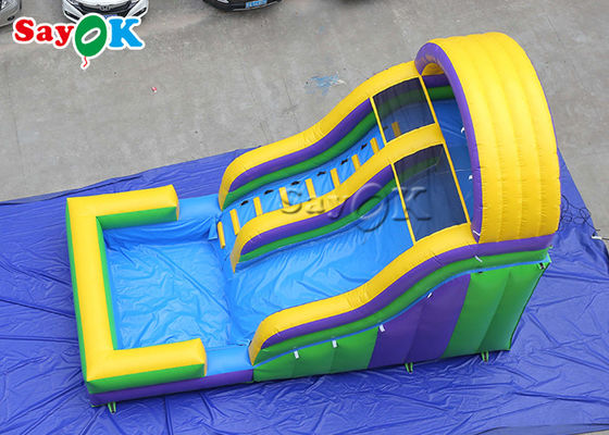 7x4mH Adult Inflatable Climbing Water Slides With Pool Inflatable Slide For Kids