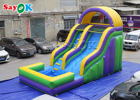 7x4mH Adult Inflatable Climbing Water Slides With Pool Inflatable Slide For Kids