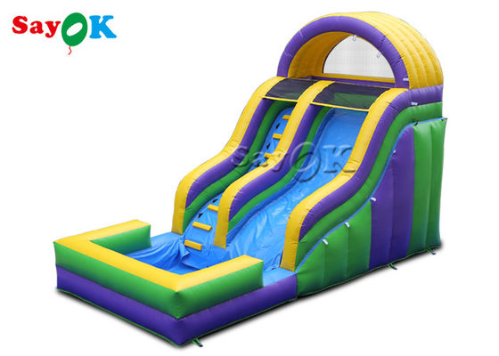 7x4mH Adult Inflatable Climbing Water Slides With Pool Inflatable Slide For Kids