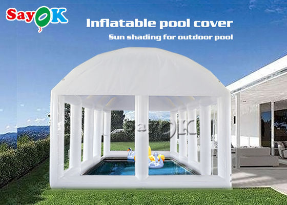 Custom Inflatable Tent Party Pool Air Tent Airtight PVC Inflatable Swimming Pool Cover Tent