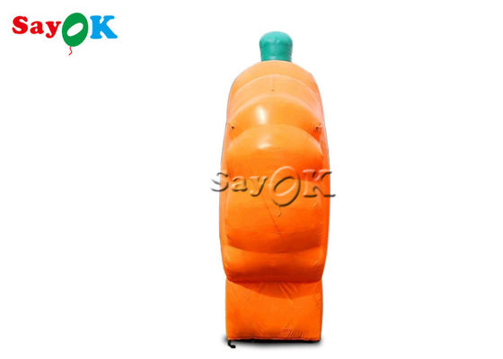 Custom Inflatable Arch Orange Halloween Pumpkin Event Inflatable Arch For Supermarket