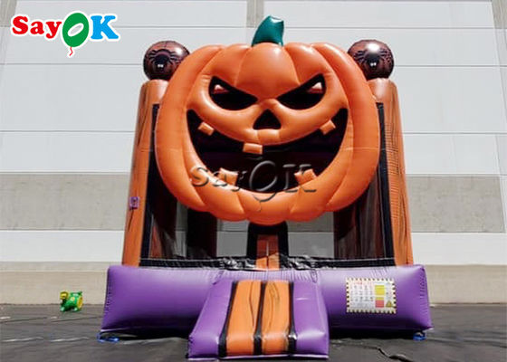 Adult Jumping Castle Pumpkin Halloween Inflatable Bounce