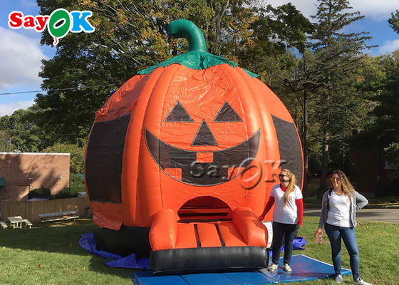 Halloween Pumpkin 0.55mm Inflatable Bouncy House