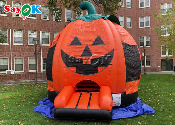 Halloween Pumpkin 0.55mm Inflatable Bouncy House