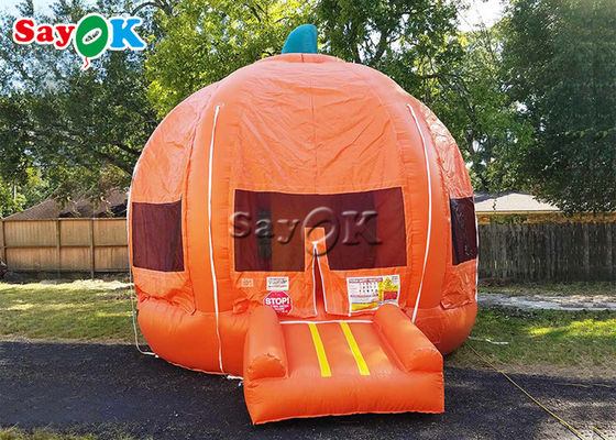 5.6x4.8x4.5mH Pumpkin Theme Inflatable Bounce House UV Resistant