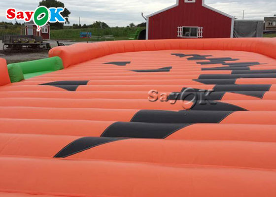 Customized Outdoor Inflatable Pumpkin Jumping Pad For Kids