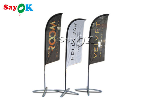 Portable Inflatable Air Knife Flag Folding Tent For Promotion / Advertising