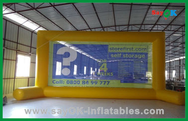 Blow Up Movie Screen Portable Outdoor Event Inflatable Movie Screen / Inflatable Tv Screen