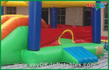 Inflatable Jumping Bouncer Customized Inflatable Bouncer Slide For Fun , Bouncy Castle With Slide