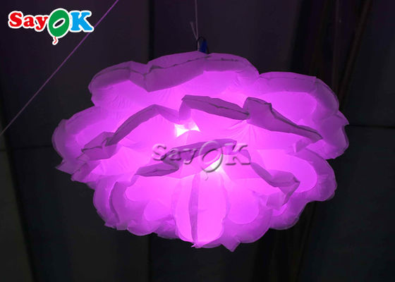 Wedding Stage Inflatable Lighting Decoration Led Rose Flower