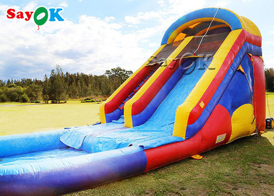 Commercial Inflatable Slide Outdoor Inflatable Water Slides Backyard Adult Kid Playground PVC Inflatable Pool Slide