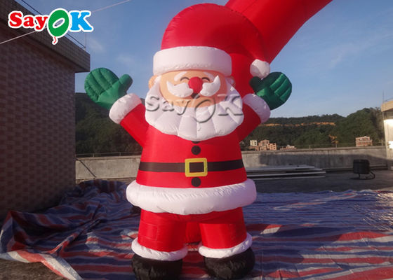 Inflatable Christmas Archway Yard Decoration Inflatable Christmas Santa Arch For Entrance