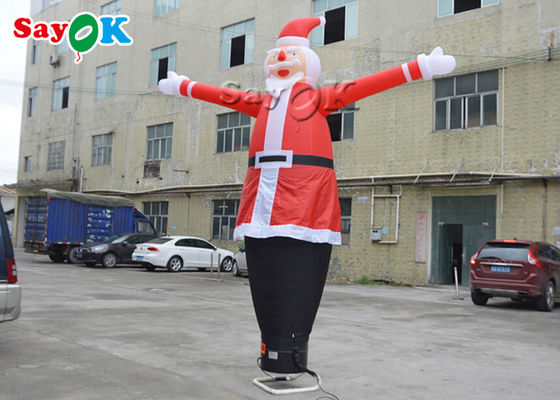 Inflatable Wacky Waving Tube Man Bauble Advertising 10m Inflatable Christmas Air Dancer