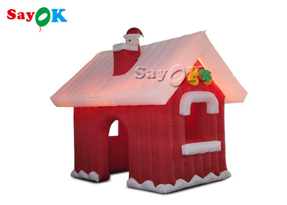 3*3*3m Oxford Inflatable Christmas Village House For Party