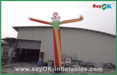 Inflatable Advertising Man 6m Colorful Inflatable Air Dancer Advertising Inflatable Wave Man