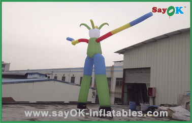 Inflatable Wacky Waving Tube Man Custom Inflatable Advertising Air Dancer / Wave Man With Two Legs