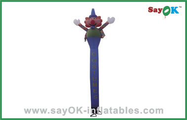 Inflatable Tall Man Single Leg Clown Type Inflatable Air Dancer , Blow Up Dancing Man