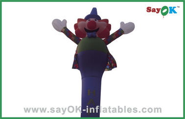 Inflatable Tall Man Single Leg Clown Type Inflatable Air Dancer , Blow Up Dancing Man