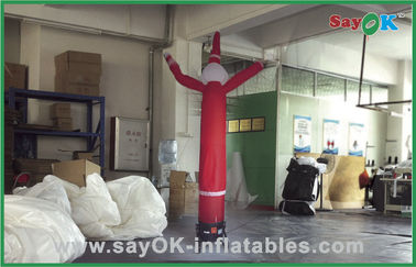 Snowman Shape Indoor Inflatable Air Dancer For Holiday Advertising