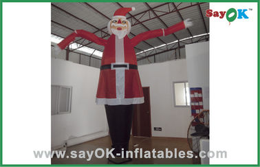 Dancing Air Puppets Santa Claus Advertising Inflatable Air Dancer For Christmas Celebrate