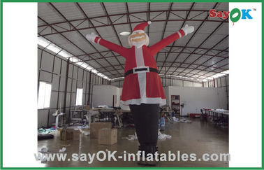 Dancing Air Puppets Santa Claus Advertising Inflatable Air Dancer For Christmas Celebrate