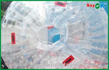 Inflatable Soccer Ball Game Commercial PVC Zorb Ball For Sports Game , Giant Inflatable Ball