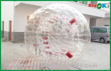 Inflatable Soccer Ball Game Commercial PVC Zorb Ball For Sports Game , Giant Inflatable Ball