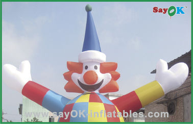 Advertising Clown Style Arm Flailing Tube Man With 750w Blower