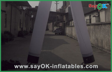 Inflatable Wiggle Man Double Leg Cartoon Character Inflatable Air Dancer , Arm Flailing Tube Man