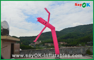 Dancing Inflatable Man Blower 950W Air Dancers Inflatable Tube Man With Led Light H3m~H8m