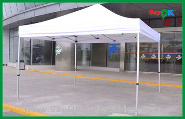 Custom 3x3m White Pop Up Foldable Tent Gazebo For Promotion Advertising