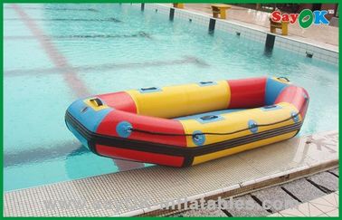 Heat Sealed 3-8 Persons PVC Inflatable Boats Childrens Water Toy Boat