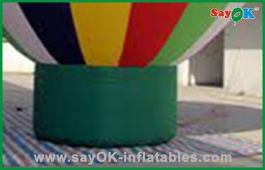 Colorful Inflatable Grand Balloon For Holiday Decorations 600D Oxford Cloth