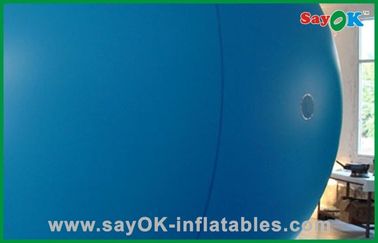 Blue Color Helium Inflatable Grand Balloon For Outdoor Show Event