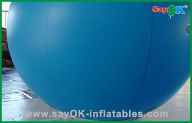 Blue Color Helium Inflatable Grand Balloon For Outdoor Show Event