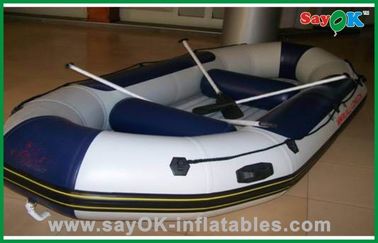 Portable PVC Inflatable Boats With Paddle , Lightweight Inflatable Boat