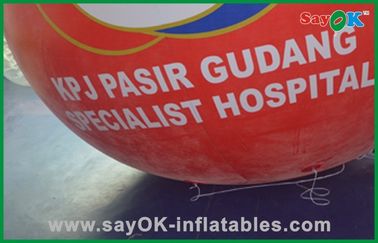 Red Large Helium Balloons Commercial Inflatable Products Helium Gas Balloon