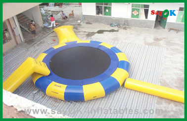 Giant Funny Water Bouncer Inflatable Water Trampoline Toys For Water Park