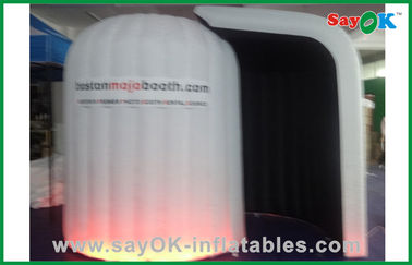 Advertising Booth Displays Pink Lighting Custom Inflatable Products With Remote Control Oxford Cloth