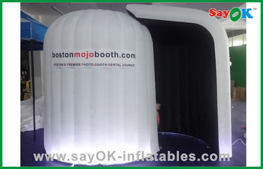 Advertising Booth Displays Pink Lighting Custom Inflatable Products With Remote Control Oxford Cloth