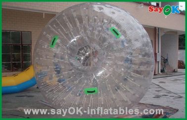 Inflatable Lawn Games Custom Transparent Zorb Ball Large PVC / TPU For Adult / Children
