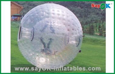 Inflatable Party Games PVC / TPU Adults Human Hamster Ball Costco Transparent For Rental