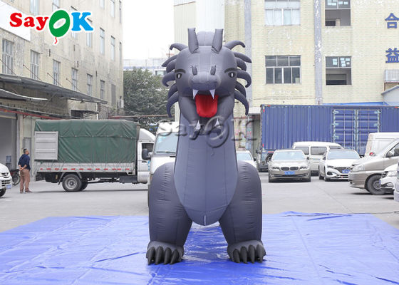 Inflatable Model Christmas Oxford Cloth Jumbo Inflatable Dragon With Wings