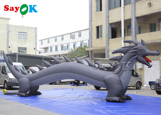 Inflatable Model Christmas Oxford Cloth Jumbo Inflatable Dragon With Wings