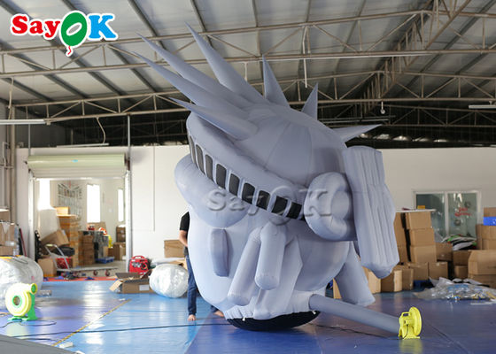 4mH Custom Inflatable Products Statue Liberty Model